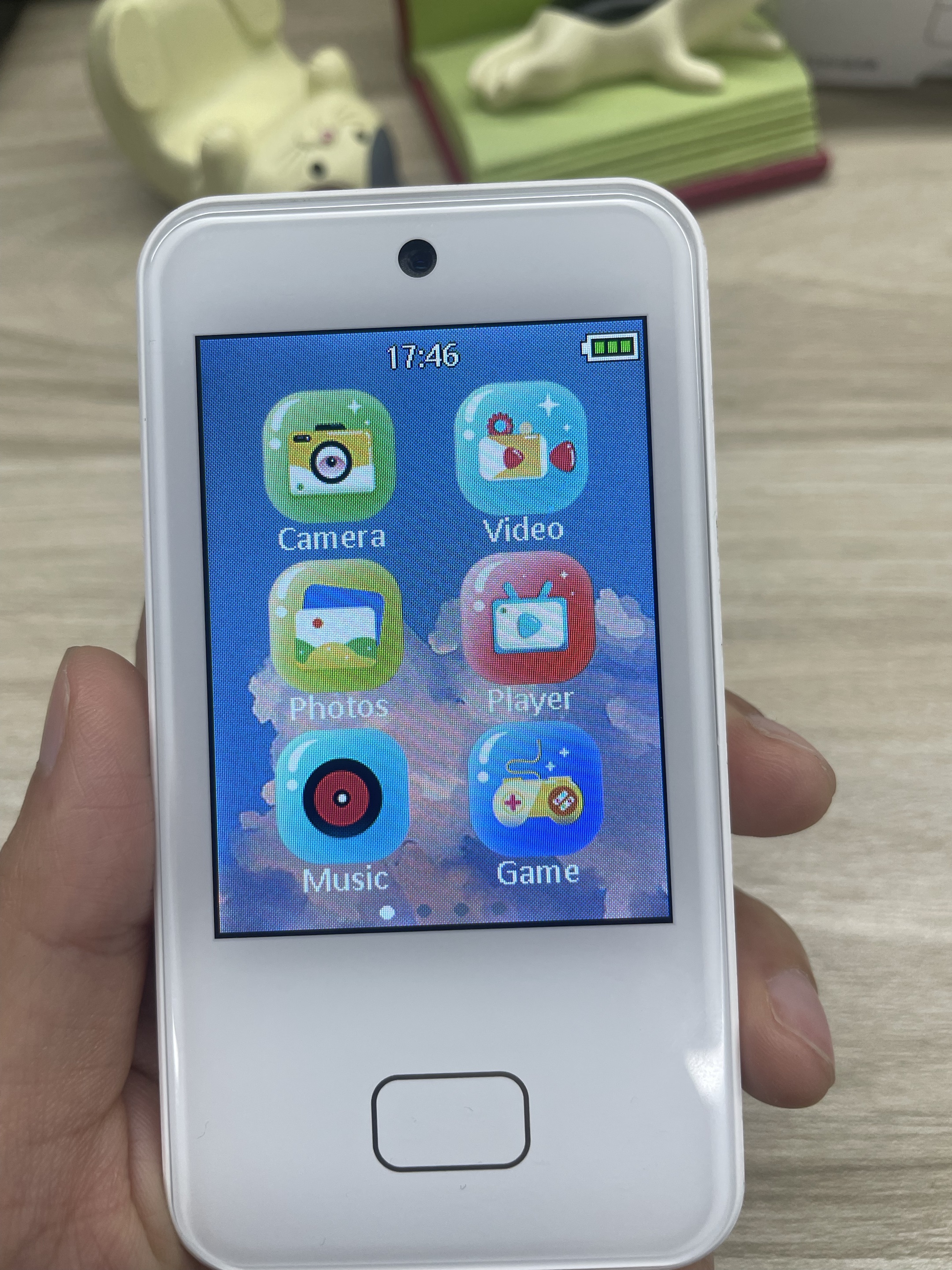 A nice play phone with a variety of fun activities