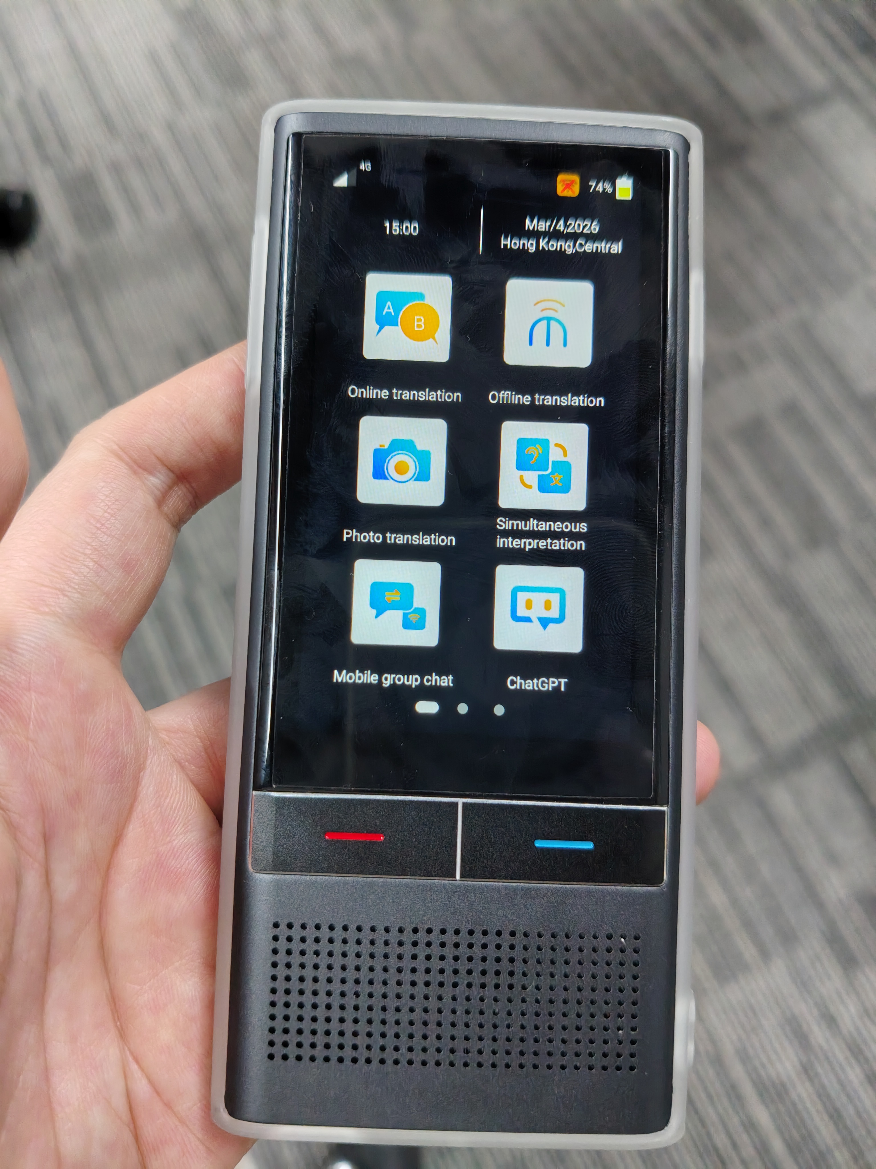 Super handy for conversations